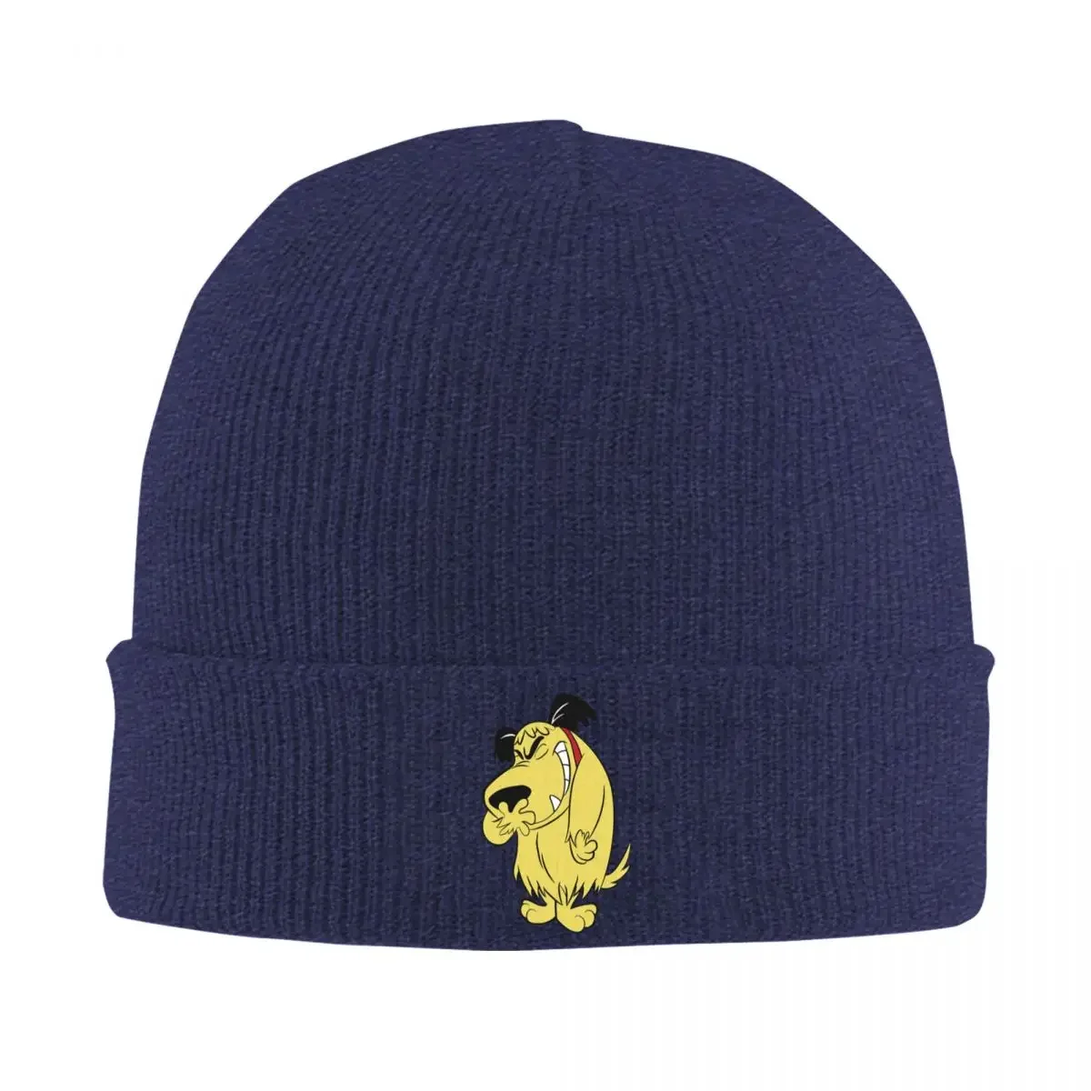 Laughing Muttley Wacky Races Knitted Caps Women's Men's Beanies Autumn Winter Hat Acrylic Warm Cap