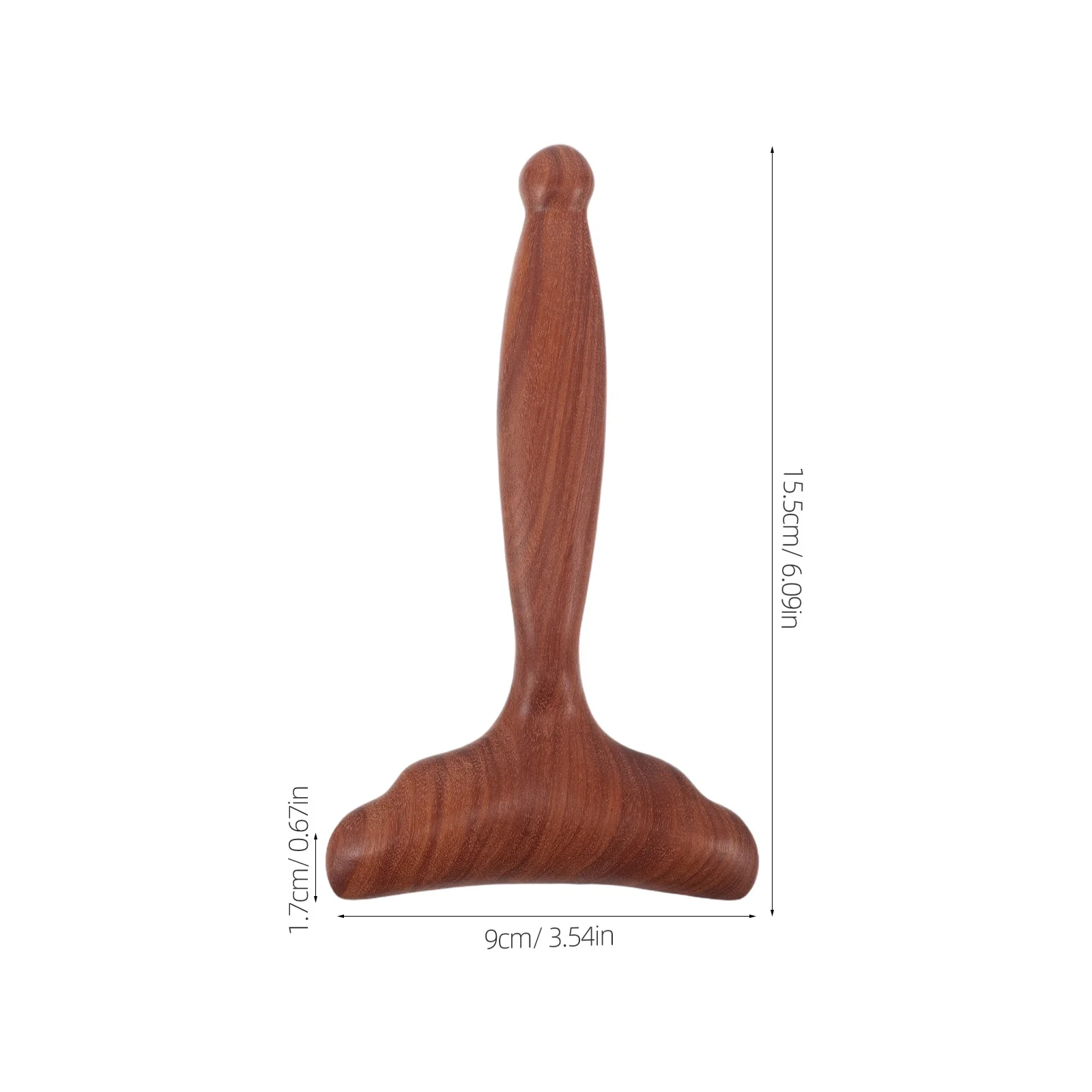 2 قطعة أدوات تدليك الوجه Guasha من الخشب الصلب على شكل مروحة لوحات كشط للوجه والرقبة للاسترخاء مدلك العناية بالبشرة المحمول