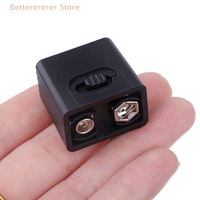 9V Battery Flashlight 9V Mini LED Key Light 6F22 Battery COB Outdoor Lighting Work Light Battery Not Included