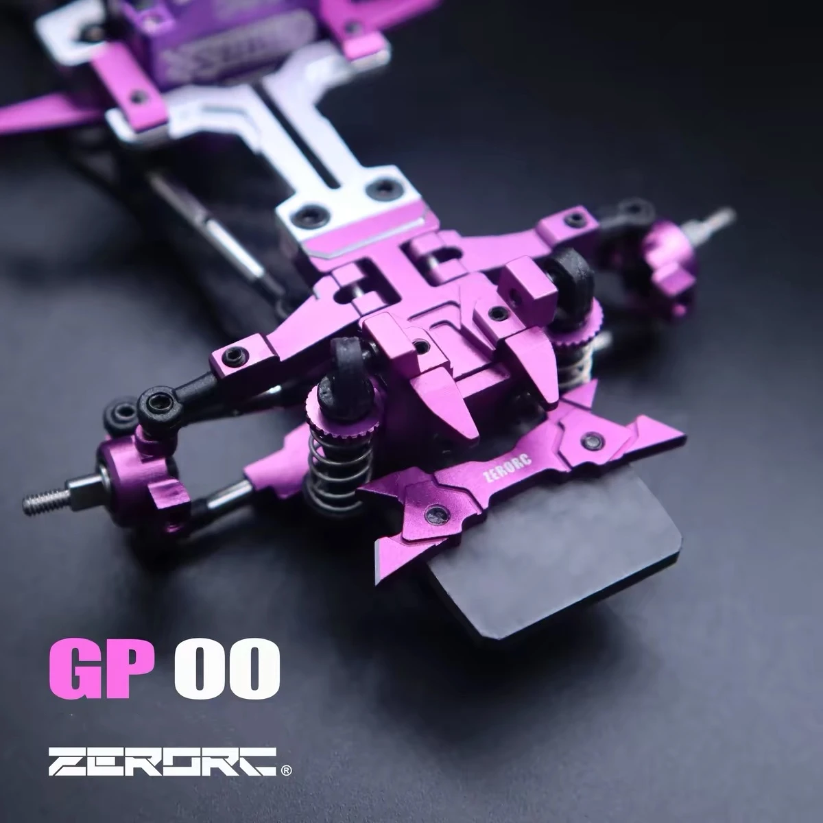 ZERORC GP00 RWD Rear Drive Drift RC Car Frame Chassis 1/24 1/28 Remote Control Vehicle