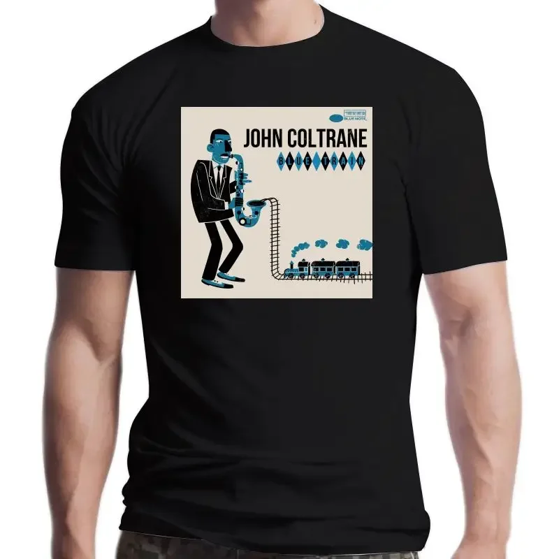 Jazz Music John New Jazz Coltrane - Blue Train T Shirt Blue Train Train Jazz Sax Saxophone