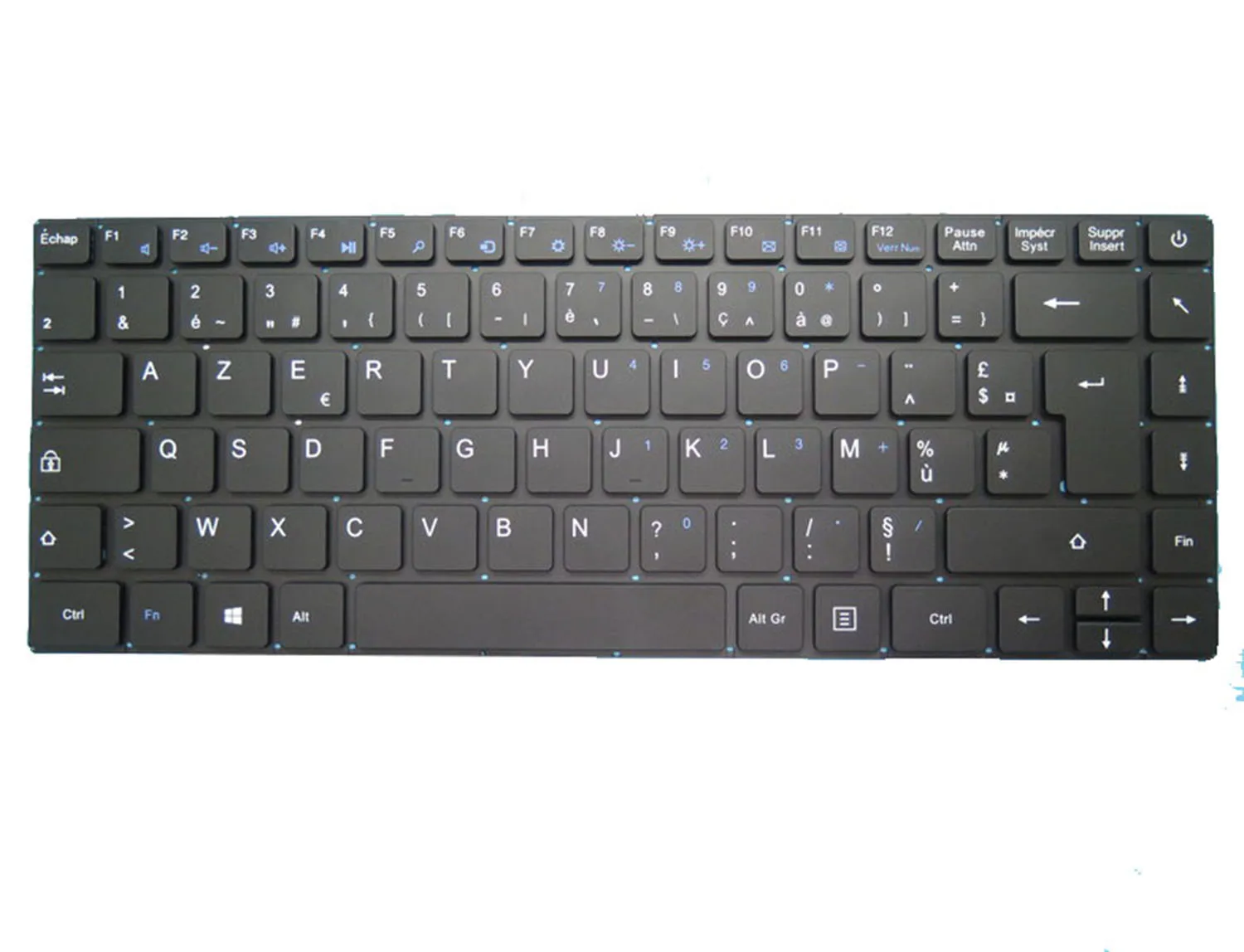 

Laptop Keyboard For CEPTER DREAMBOOK N410-01 N41001France FR/Spanish SP/Swiss SW/US Black