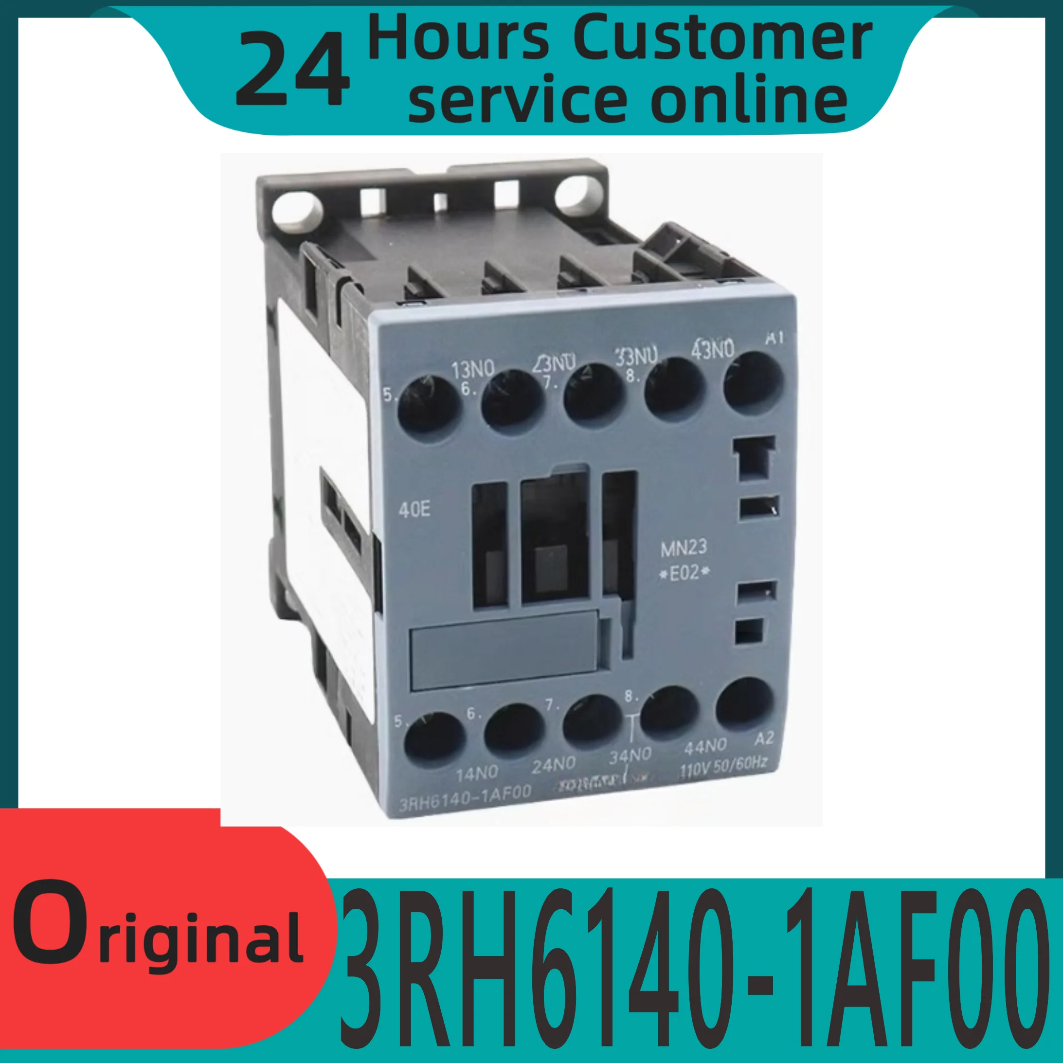 nuovo-rele-intermedio-originale-3rh6140-1af00-quattro-ascensori-ac110v-normalmente-aperti