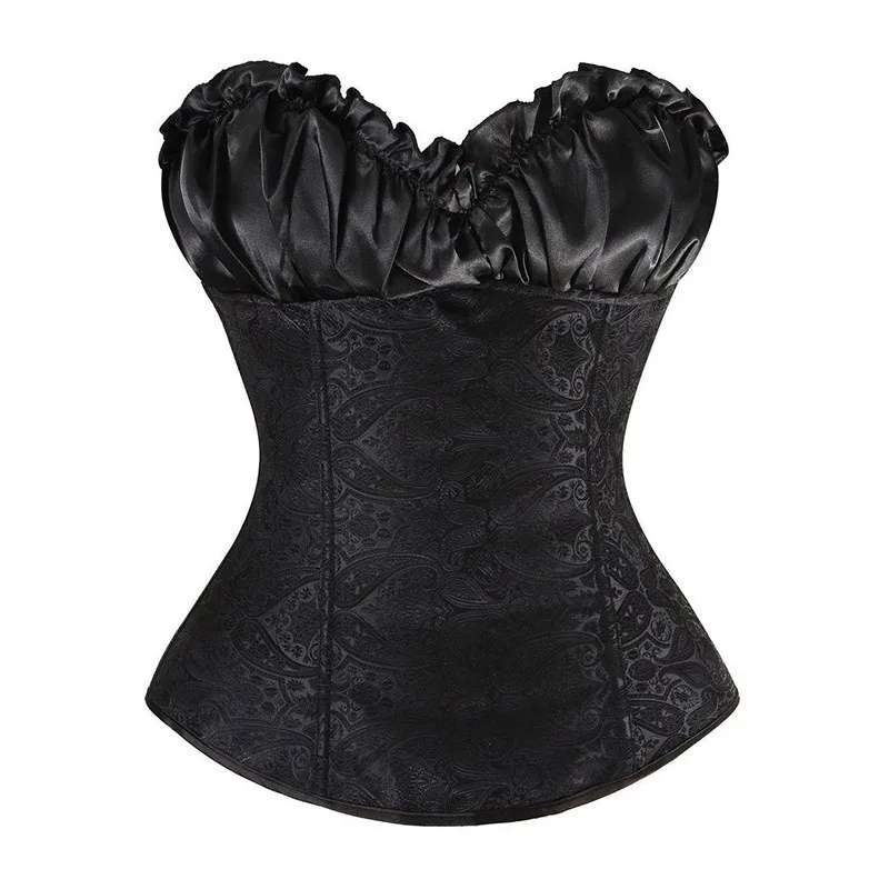 Women Waist Trainer Push up Overbust Corset And Bustier Gothic Cincher Slimming Steampunk Top Body Shaper