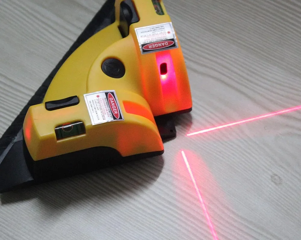 1 قطعة برو العمودي الأفقي نيفيل مستوى الليزر 90 درجة خط الليزر الأفقي مربع الزاوية اليمنى أداة قياس الإسقاط