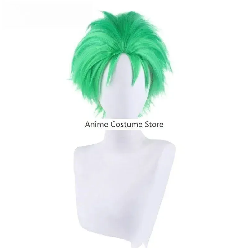 Anime Roronoa Zoro Cosplay Costume Wano Kuni Country Two Years Later Doujin Wig Dress Lolita Woman Sexy Kawaii Party Suit