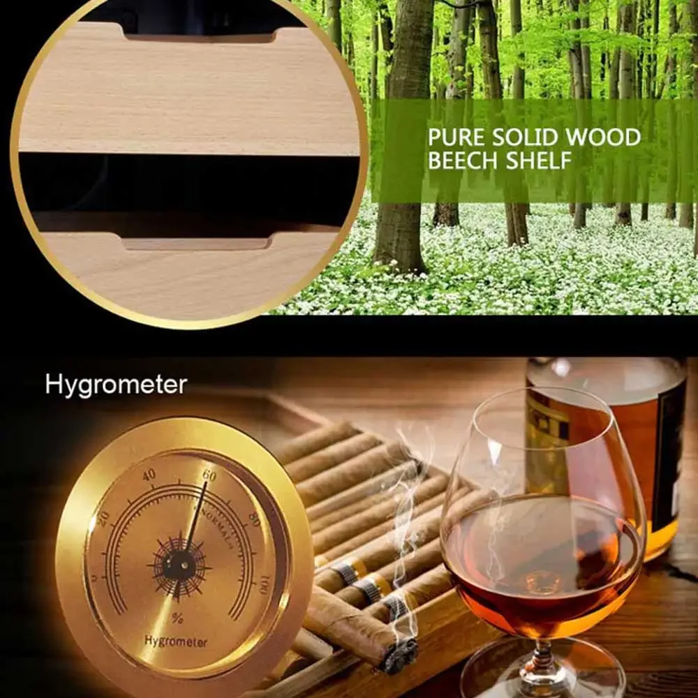 Cigar box Electronic Cigar Cabinet 100 Pieces Humidor Sigaren Box For Cigars SC-12AH