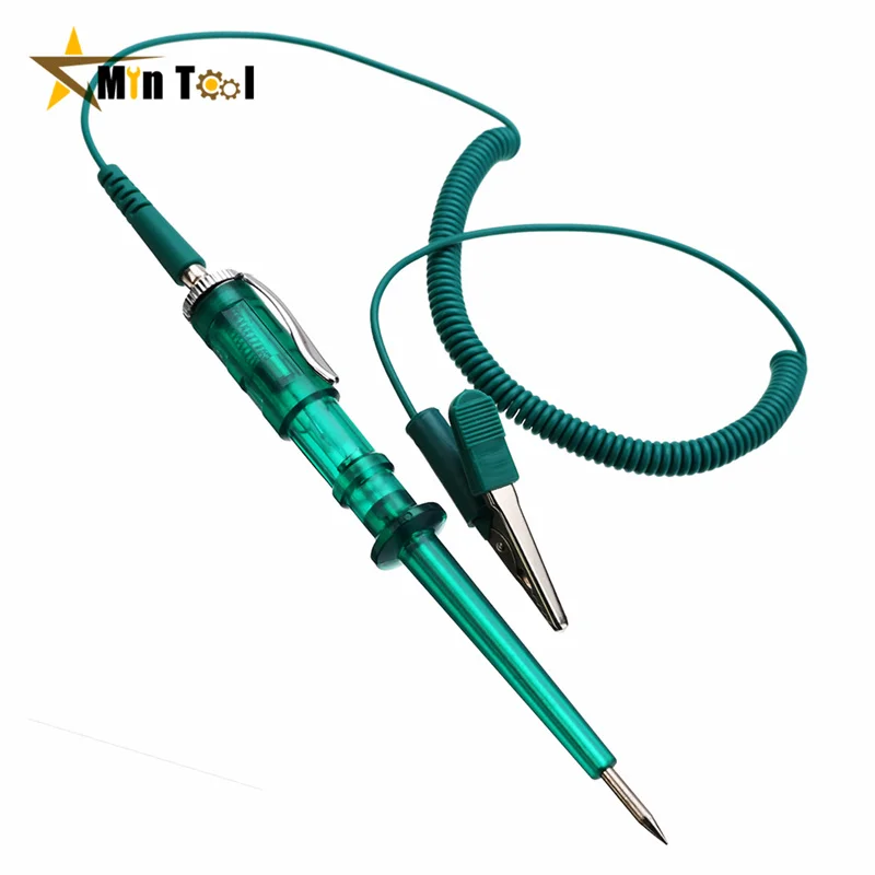 Car Circuit Tester Automotive Truck Voltage Tester Circuit DC 6V 12V 24V Auto Circuit Tester Test Polarity Pen Car Repair Tools