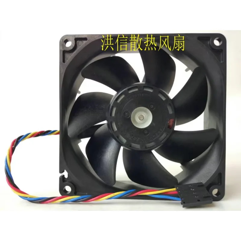 Sanyo Denki 9G0912P2G041 DC 12V 0.88A 90x90x32mm 4-Wire Server Cooling Fan