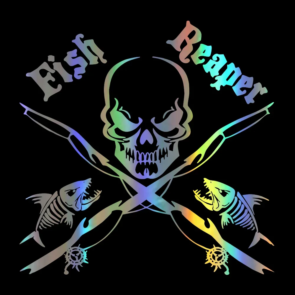Fashion Skull Series Car Sticker Vinyl Reflective Funny Stickers on Auto 3D Motorcycle Moto Stickers and Decals Car Styling