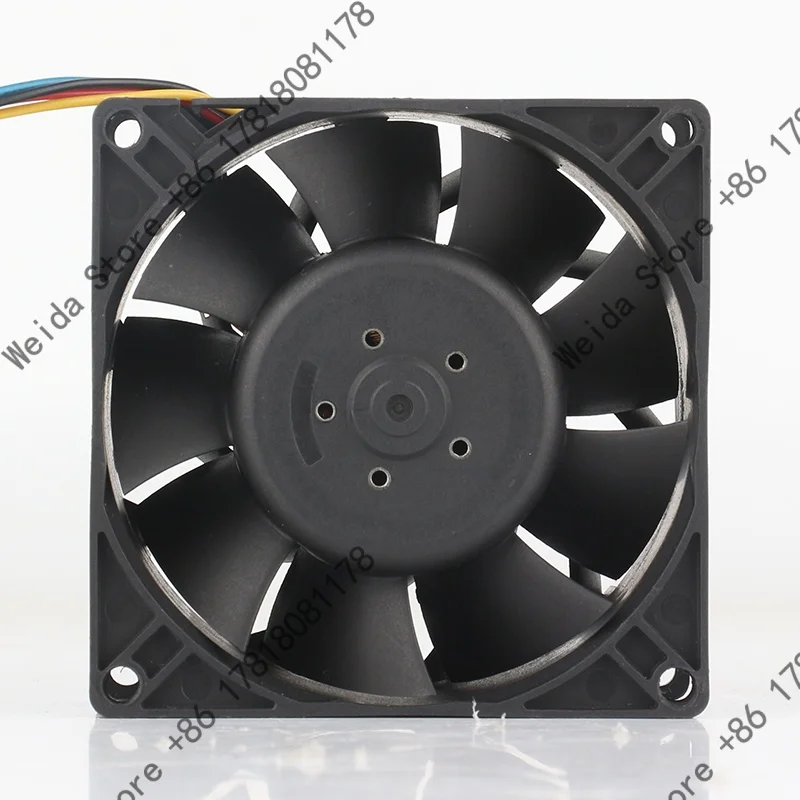 Cooling Fan ADDA 8038 8CM 80X80X38MM PWM Function Double Ball Bearing High air Volume AS08048HB385BB2 DC 48V 1.50A