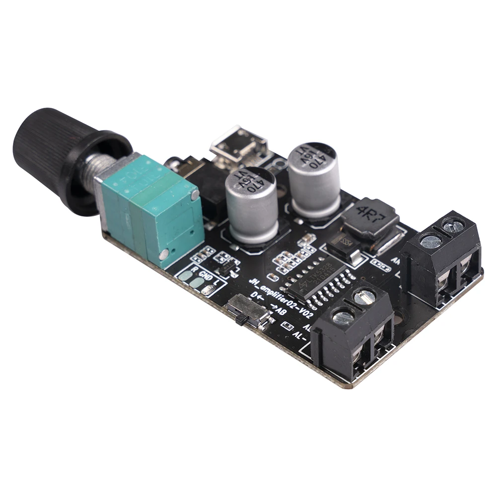 2x5W Stereo Dual Channel Digital Amplifier Board Power Audio Amplifier Module AUX Speaker DC 5V with Volume Control Sound System