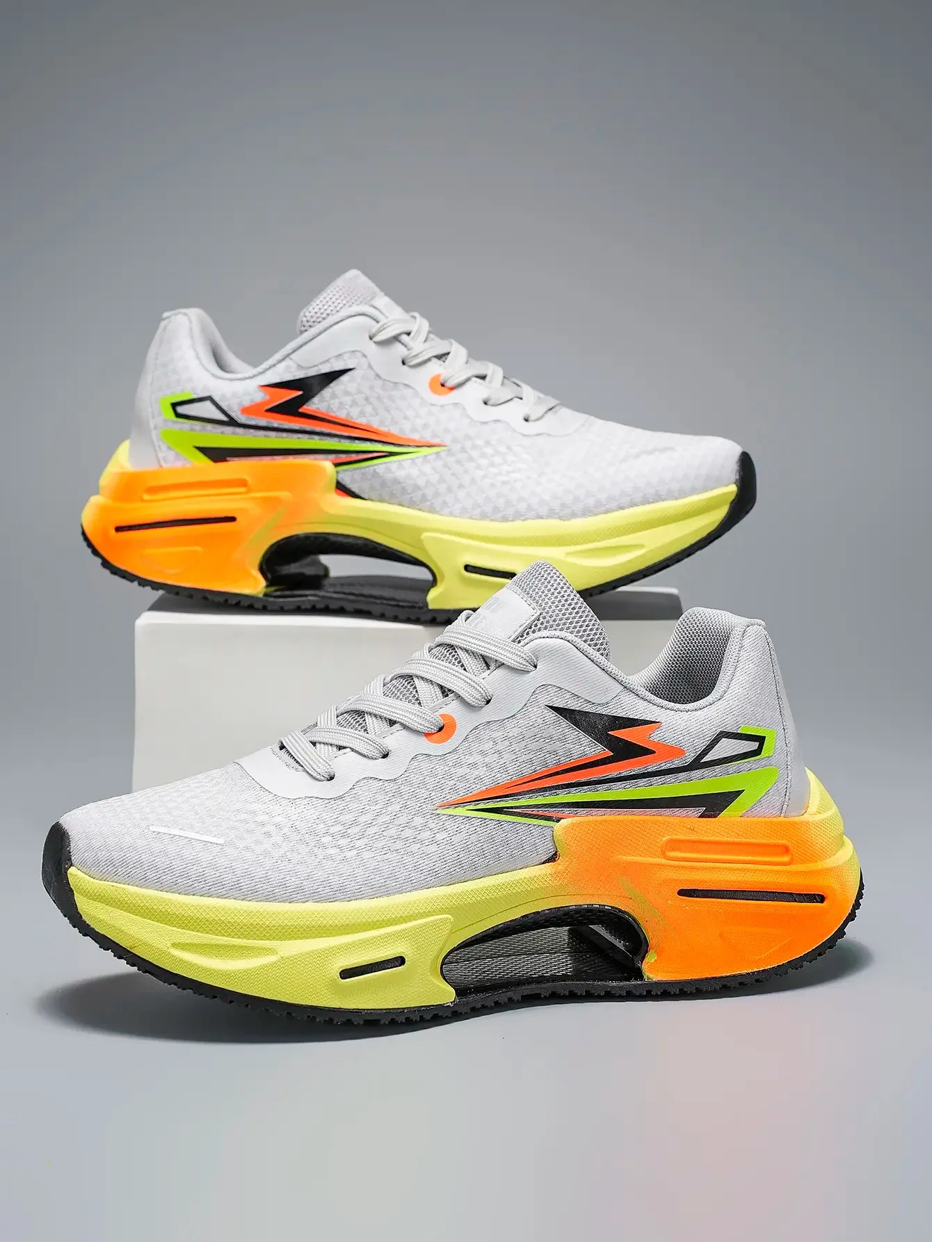 

2025 New Men's Running Shoes Cushioning Carbon Plate Racing Marathon Athletic Shoes Comfortable Non-slip Sports Tennis Shoes