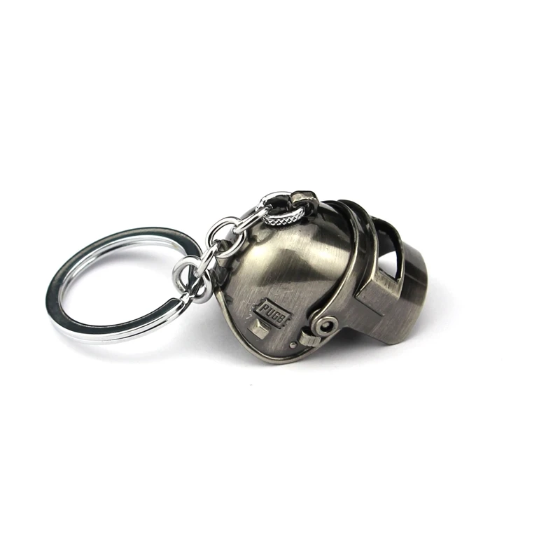 Game PUBG Playerunknown's Battlegrounds Cosplay Mask Keychain Necklace Pans Model Key Chain Necklace Pendant