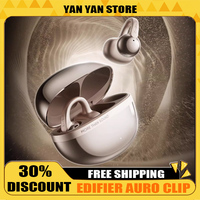 Edifier Auro Clip Ear Clip Wireless Bluetooth Earphones 35 Hour Battery Life Call Noise Reduction Exercise 0.08s Latency IP56