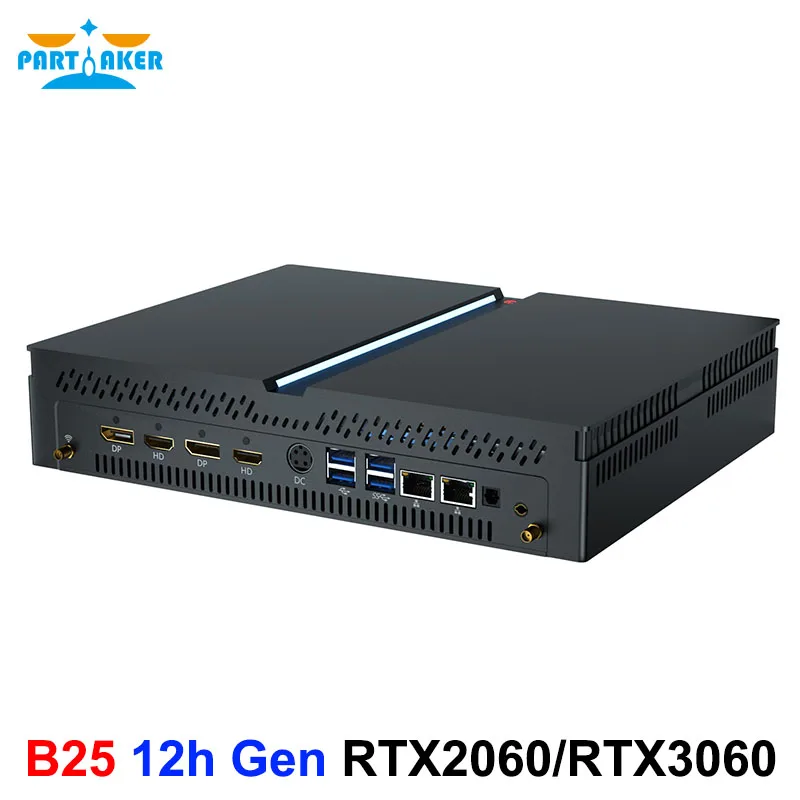 RTX 3050 Mini Gaming PC | Intel 12th Gen i9-12900F/i7-12700F/i5-12400F | 8GB GDDR6 | PCIe 4.0 SSD | Win 11 | Wi-Fi 6 | Compact