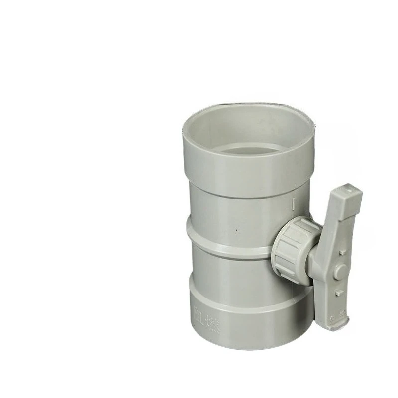 PP/pvc manual air valve air volume control  door ventilation pipe exhaust pipe valve switch check