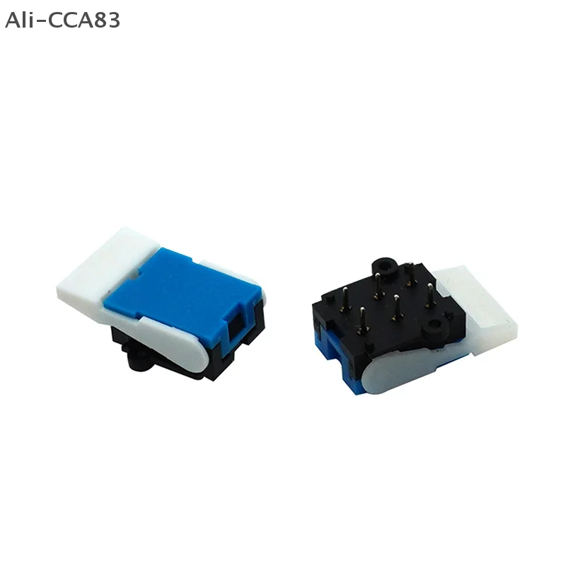 10 stücke Blau Telefon Haken Schalter 6 Pin Intercom Türklingel Schalter Retainer Reed Schalter Klinge Reparatur Teile Für Telefon