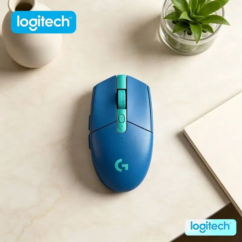 

Logitech G304 LIGHTSPEED Wireless Gaming Mouse 12000 DPI HERO Sensor 1ms Latency 250hr Battery Entry-Level Quick Swap Users