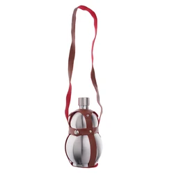 New 64 Oz Stainless Steel Gourd Flask Bottle Flagon Kettle Gourd Bottle Engraved Flask Liquor Hip Flask