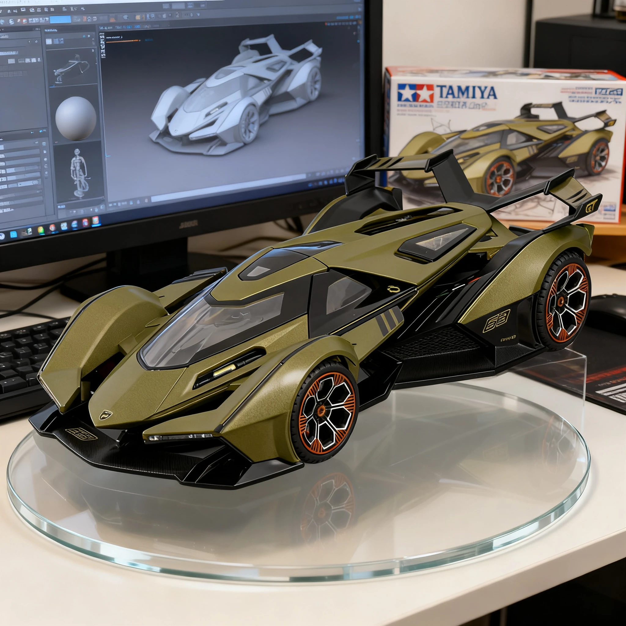 

1:18 Lambor V12 SVJ63 Миниатюрная модель игрушки, литой под давлением сплав, автомобильный звук, свет, откатные двери, открытый спортивный автомобиль, Рождественский подарок для ребенка