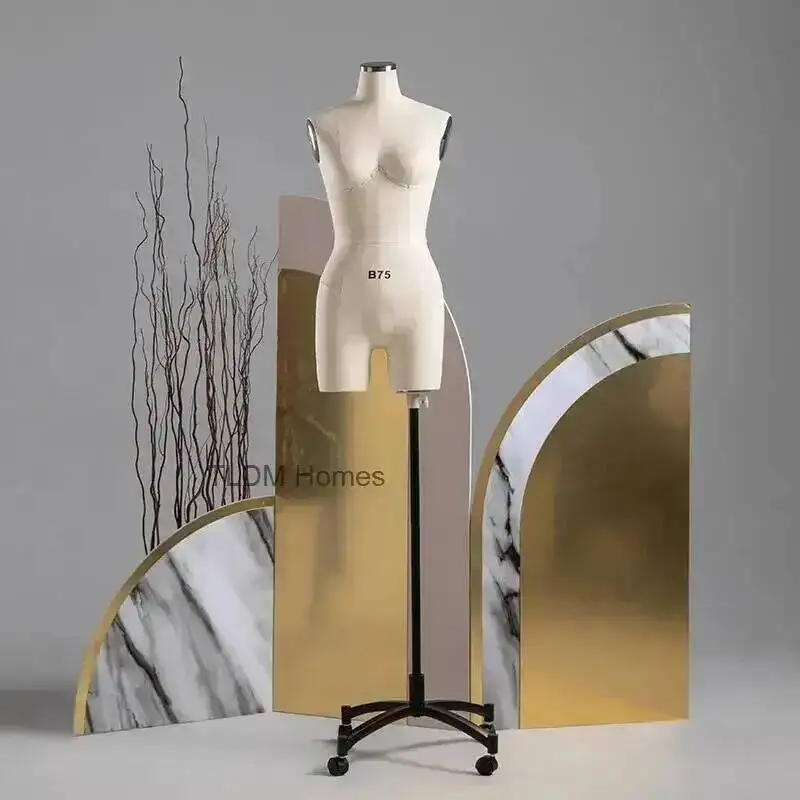 

Dummy Props Mannequin Underwear Sewing Three-dimensional Cutting Half-body Female Mannequins Clothing Design Tailor's Mannequin