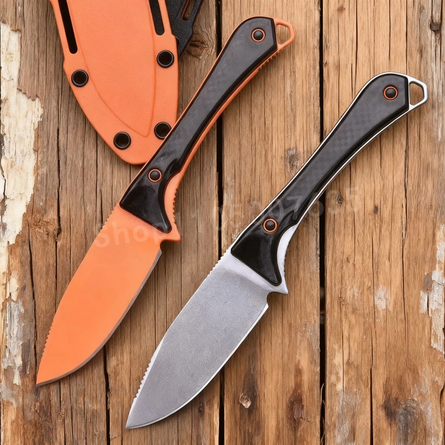 

BM 15201 Фиксированный прямой нож, лезвие с технологией D2, ручка из нейлонового волокна, высокотактический прямой нож для улицы