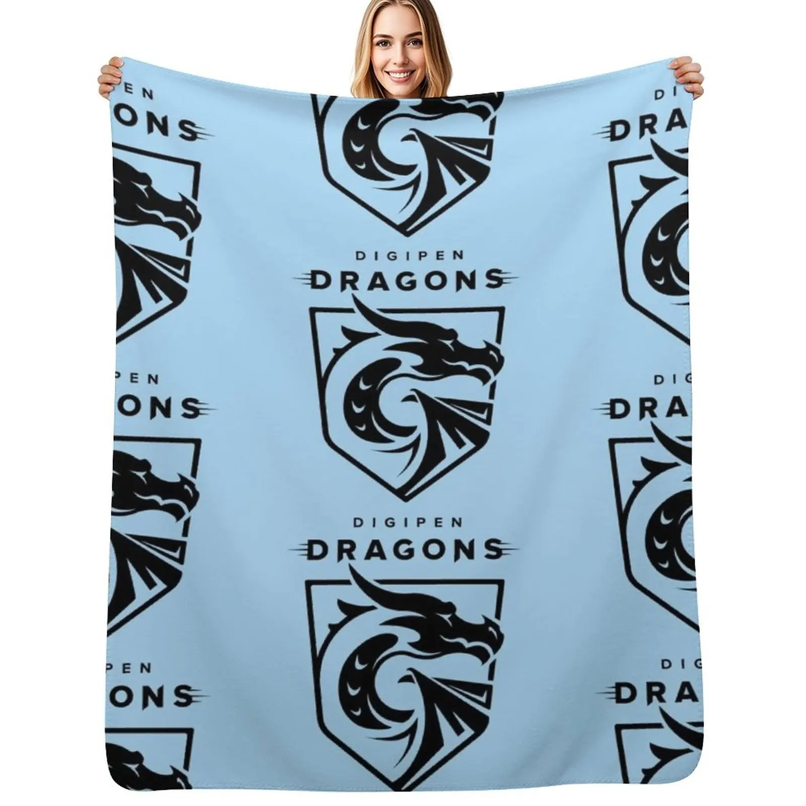 DP Institute of Technology Throw Blanket Flannel Fleece Soft Warm Throw Blanket