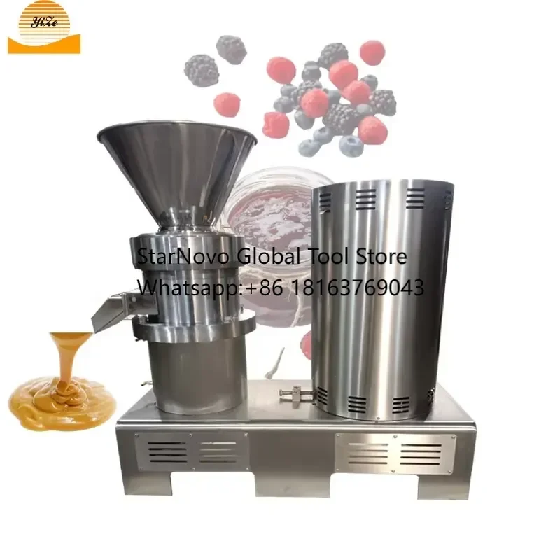 2026 Hot! Almond Nut Hummus Butter Grinder Colloidal Mill Machine Chilli Black Sesame Bean Paste Peanut Butter Tahini Making