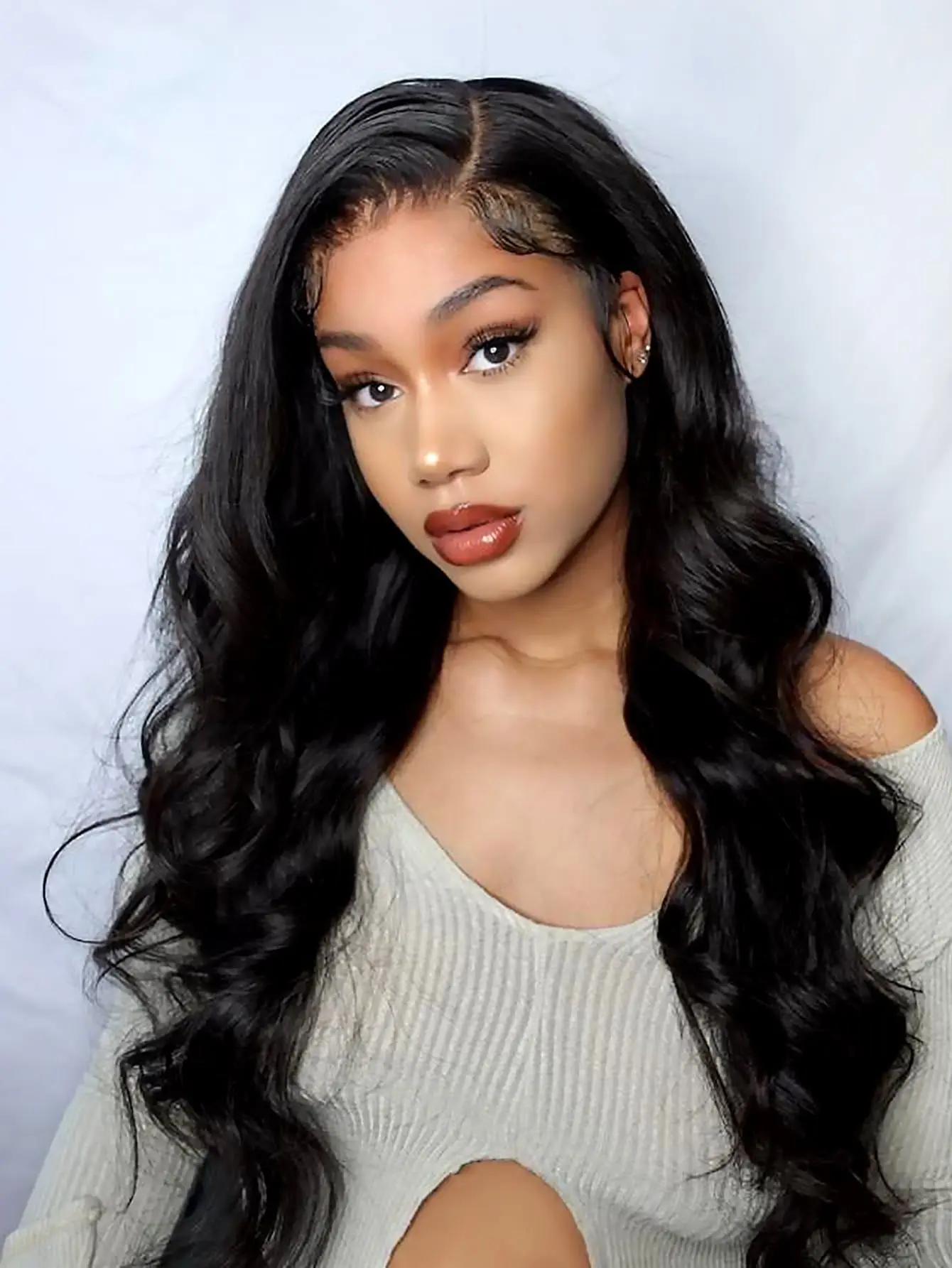 Lafino Body wave 13x6 hd lace frontal human hair wig for women choice 30 40 inch lace front transparent preplucked wigs on sale