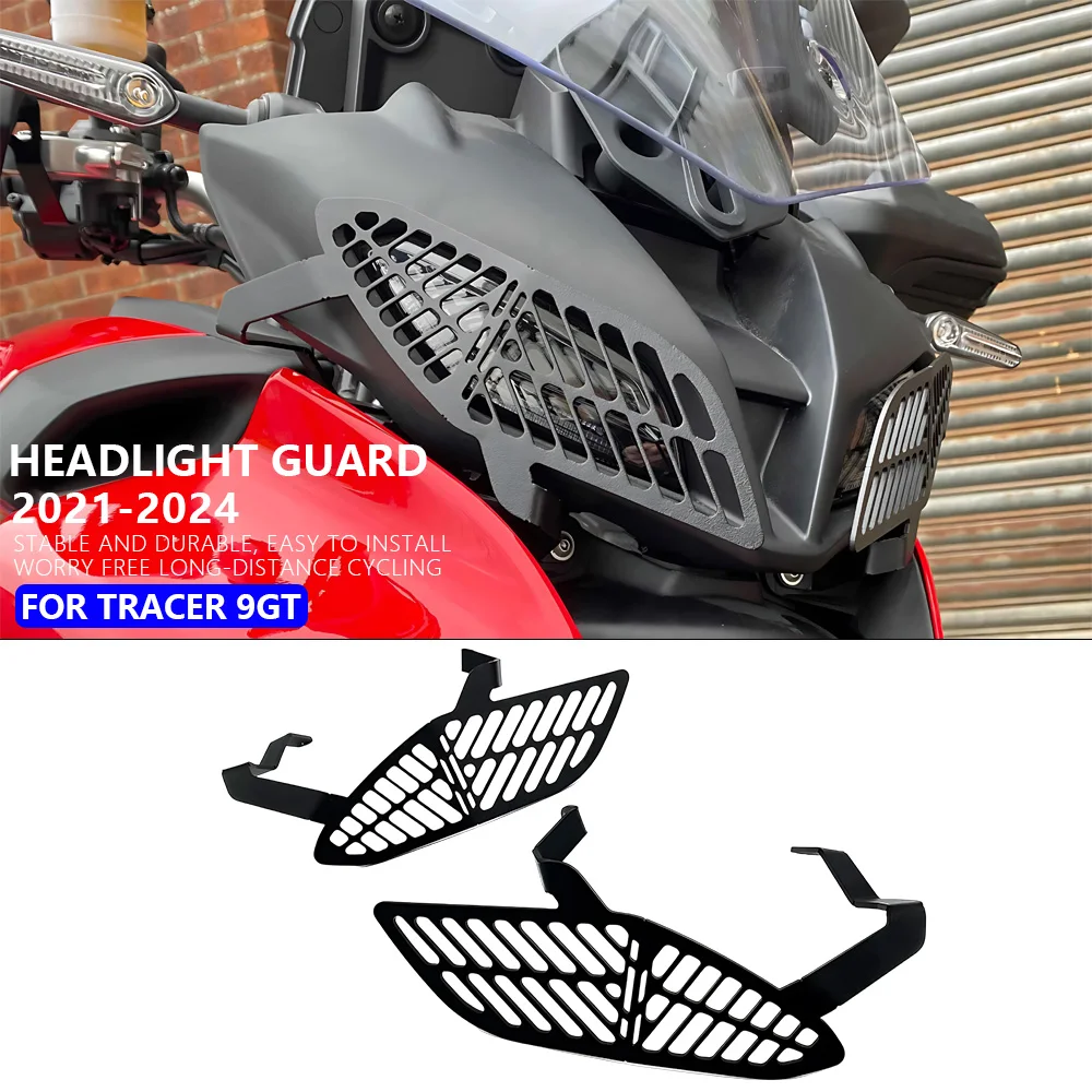 

FOR YAMAHA TRACER 9GT 2021-2024 Motorcycle Head Light Protection Grill Cover Headlight Protector Guards