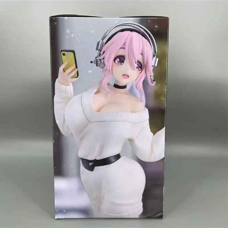 [Origineel Echt] Op voorraad Furyu The Animation Super Sonico Trio-Try-It Figuur PVC Figuur Model Collector Beeldje Speelgoed Cadeau