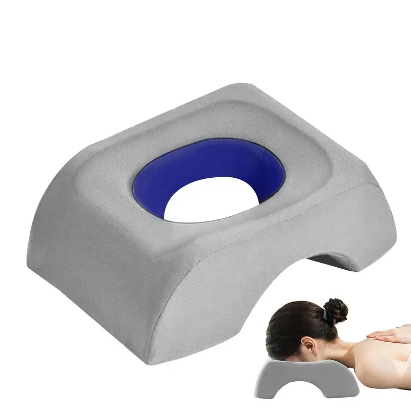 

Massage Face Cushion Square Face Cradle Face Down Massage Pillow Headrest Comfortable Face Cushion Breathe Easy Face Pillow For