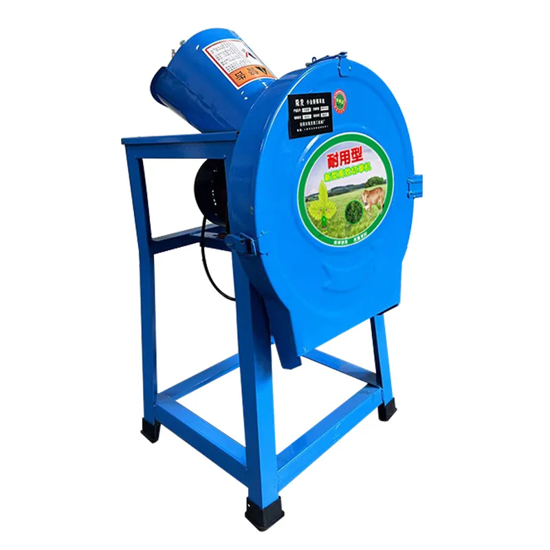 

Small electric grass cutter guillotine machine Farmhouse green feed kneading machine Household hogweed machine Grinding