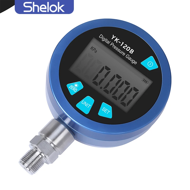 Shelok Intelligent Digital manometer with selectable units High precision manometer