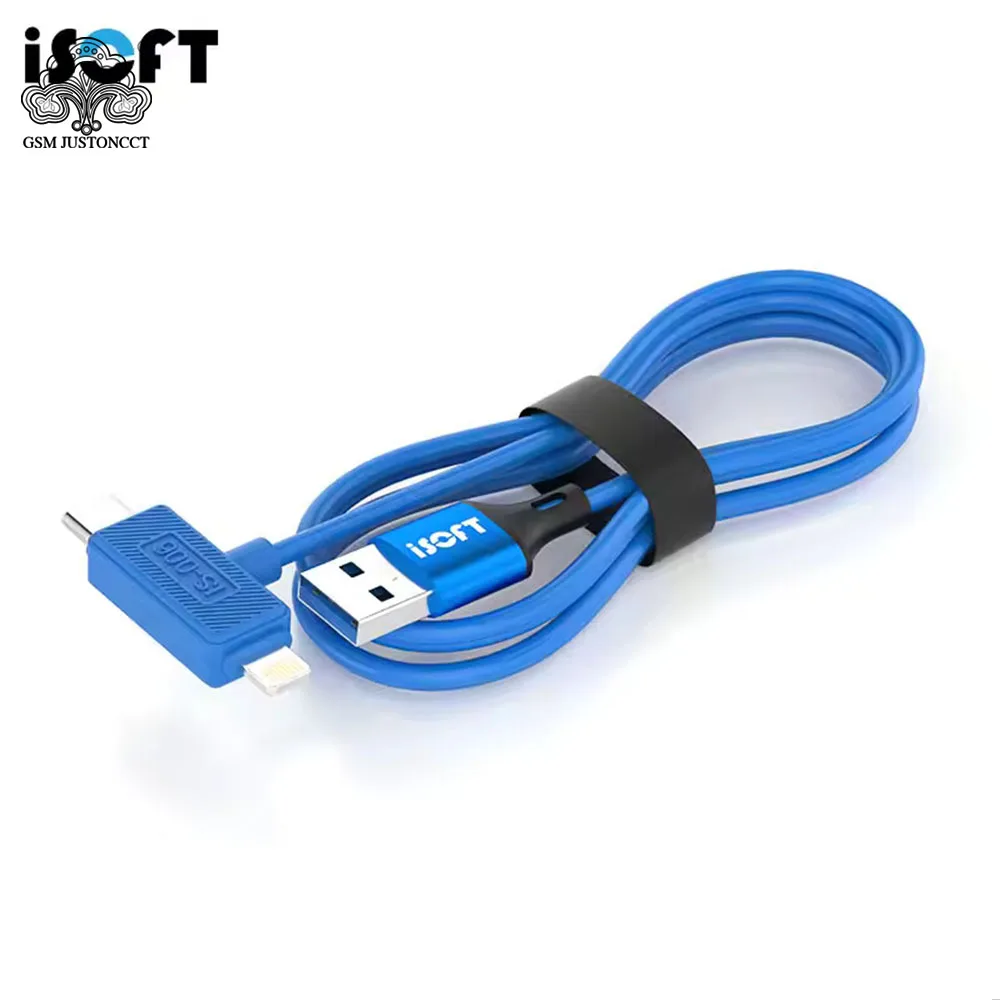 ISOFT IS-006 V2.0 for iPhone Data Recovery Cable for Flashing, DFU Mode, Purple Screen & Quick Repair