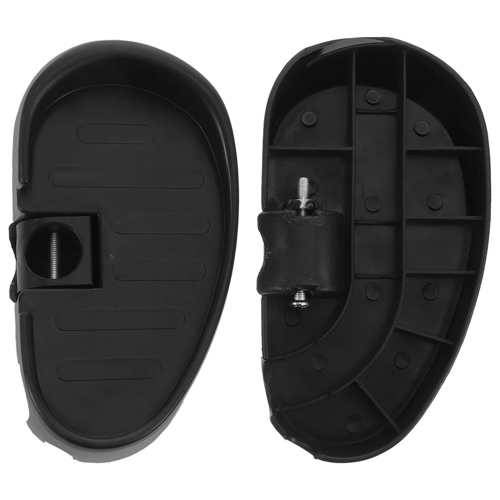 

2 pcs Foot-retaining Parts Tricycle Accessories Bike Stroller Replacement Wear-resistant Plastic