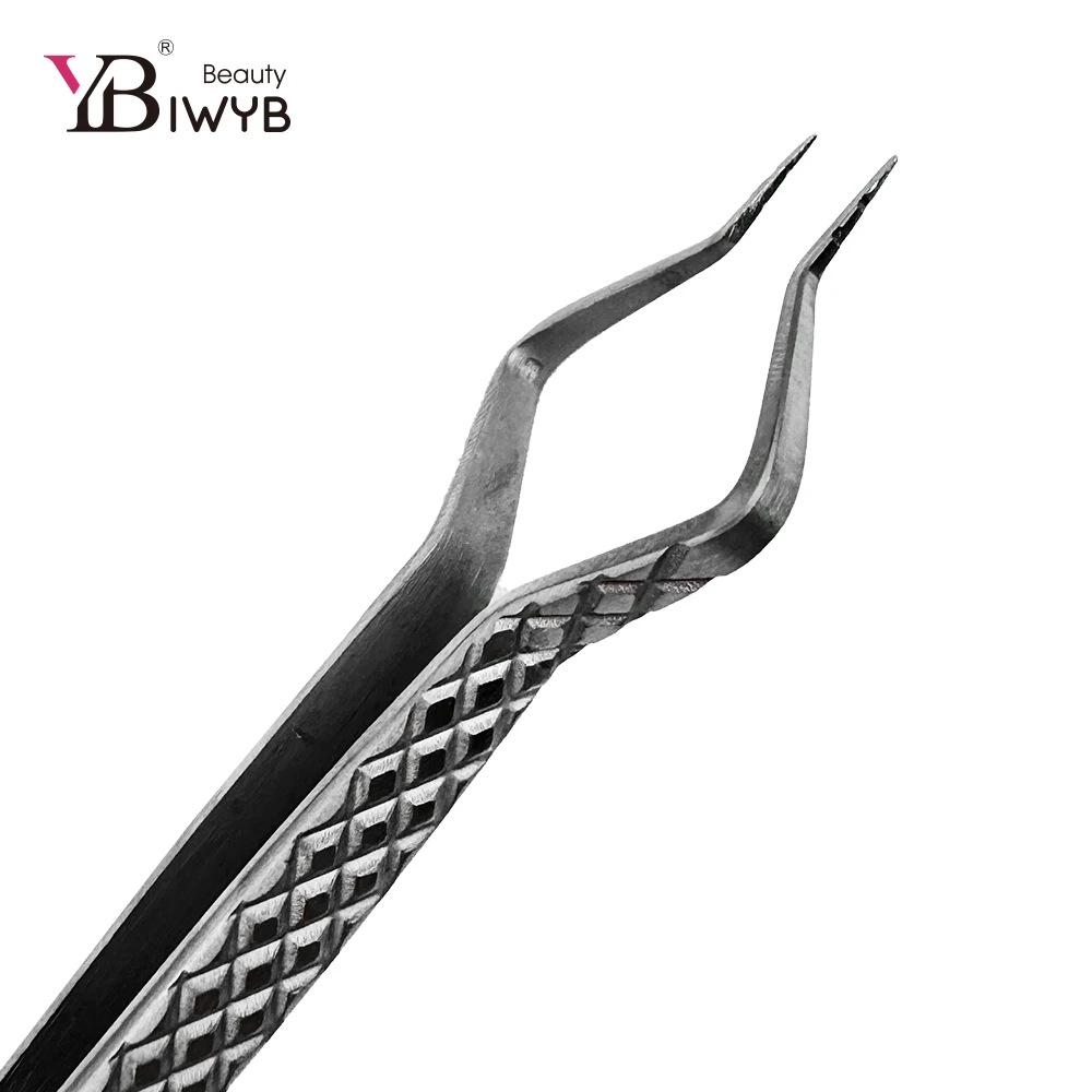 New style grafting eyelash tweezersstainless steel high precision hairseparation tweezers
