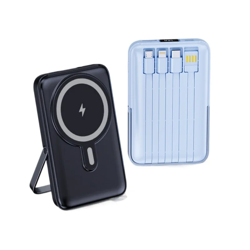 15W Magsafe Wireless Charger with Cable Stand PD 22.5W Fast Charging Power Bank 20000mAh for iPhone 16 Samsung Xiaomi Powerbank