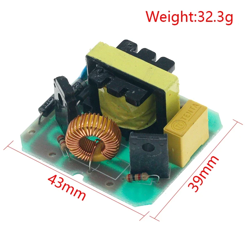 12V to 220V Step UP Power Module 35W DC-AC Boost Inverter Module Dual Channel Inverse Converter Booster Module Power Regulator