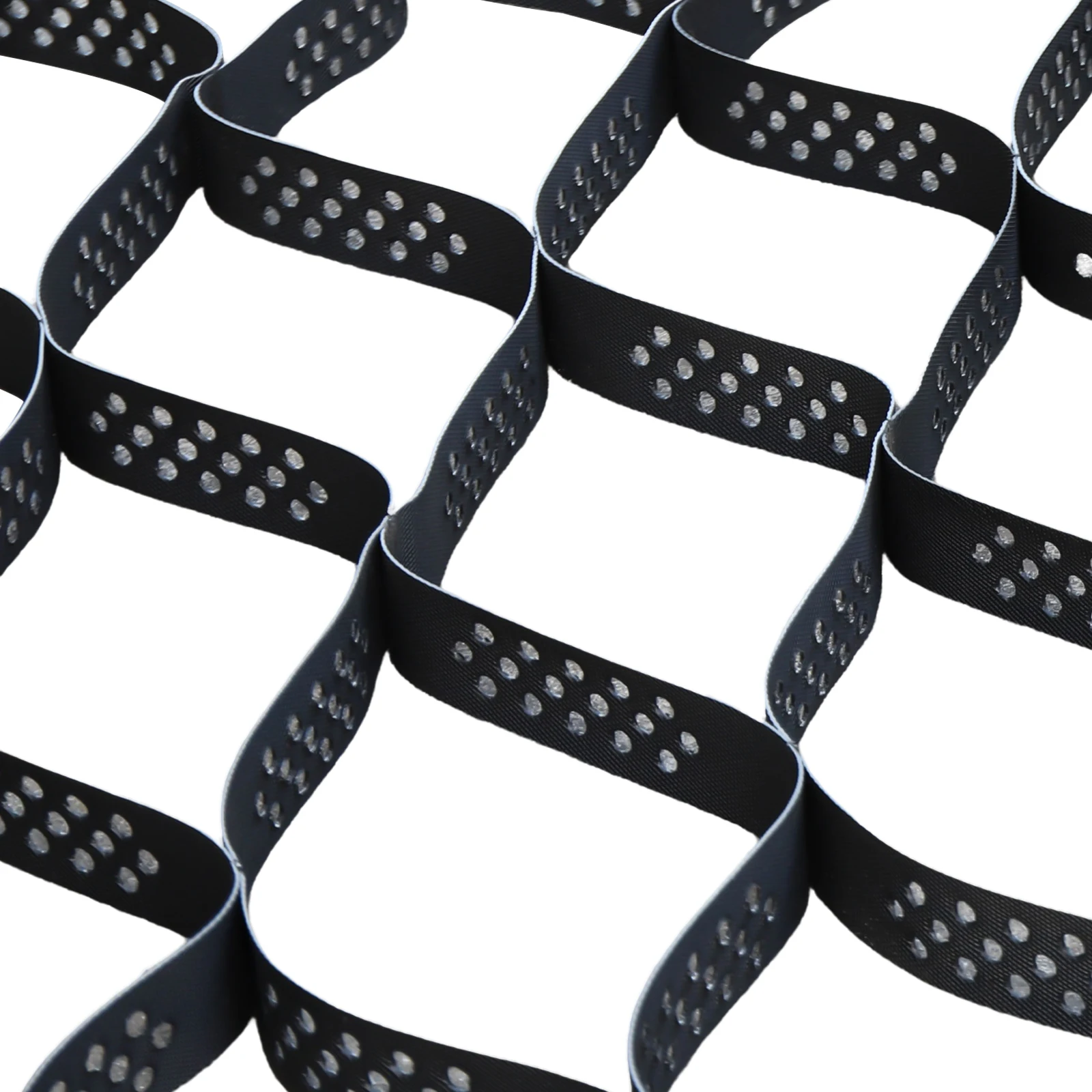 شبكة تثبيت أرضية 2 بوصة شبكة جغرافية متعددة الوظائف 160 قدم مربع تغطية كبيرة للمحدرات والأخزافات المعرضة