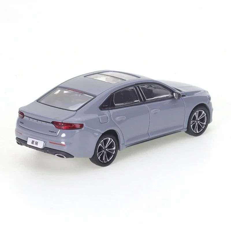 XCARTOYS 1/64 Miniature Model Alloy Model Toy Geely Star Rui Cangqiong Grey Alloy Diecast Model Car Toy Collection Gift