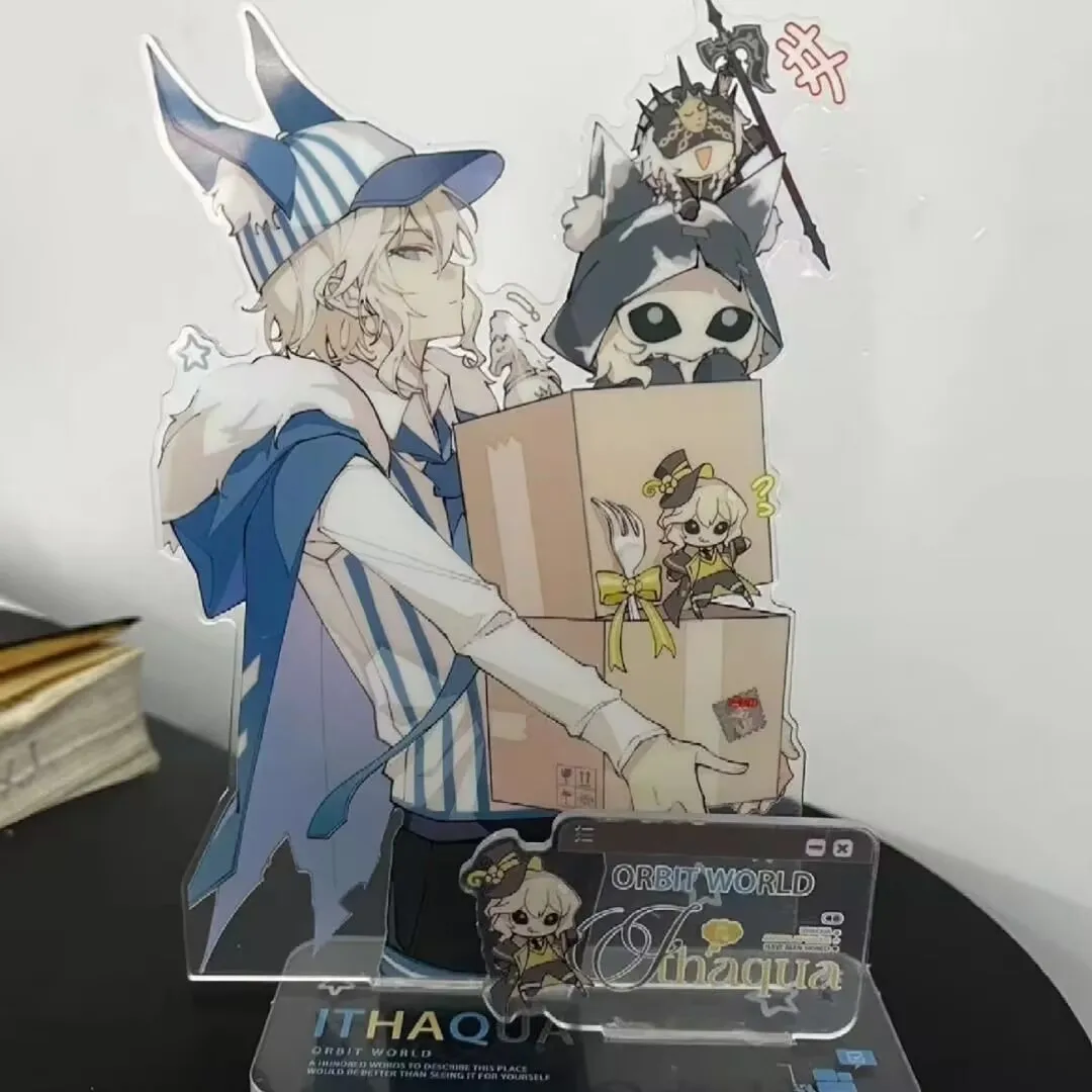 새로운 "Identity V" "Night Watchman,Itakuya" 고품질 외관 수준 자체 제작 아크릴 스탠드 데스크탑 장식 스탠딩 사인