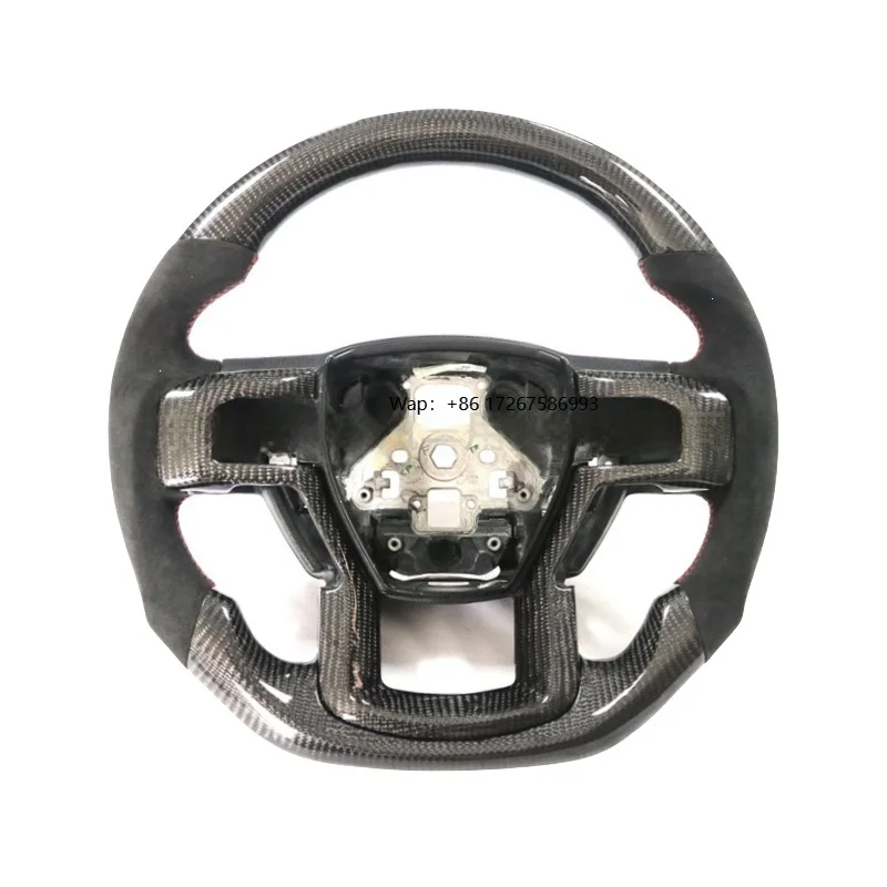 

Customized Design Carbon Fiber Steering Wheel for F150 Quick Steering Response and Enhanced Driving Feel