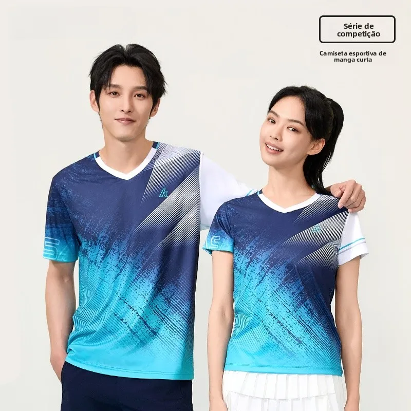 vetements-de-sport-de-badminton-t-shirt-a-manches-courtes-a-sechage-rapide-respirant-anti-humidite-pour-hommes-entrainement-competition
