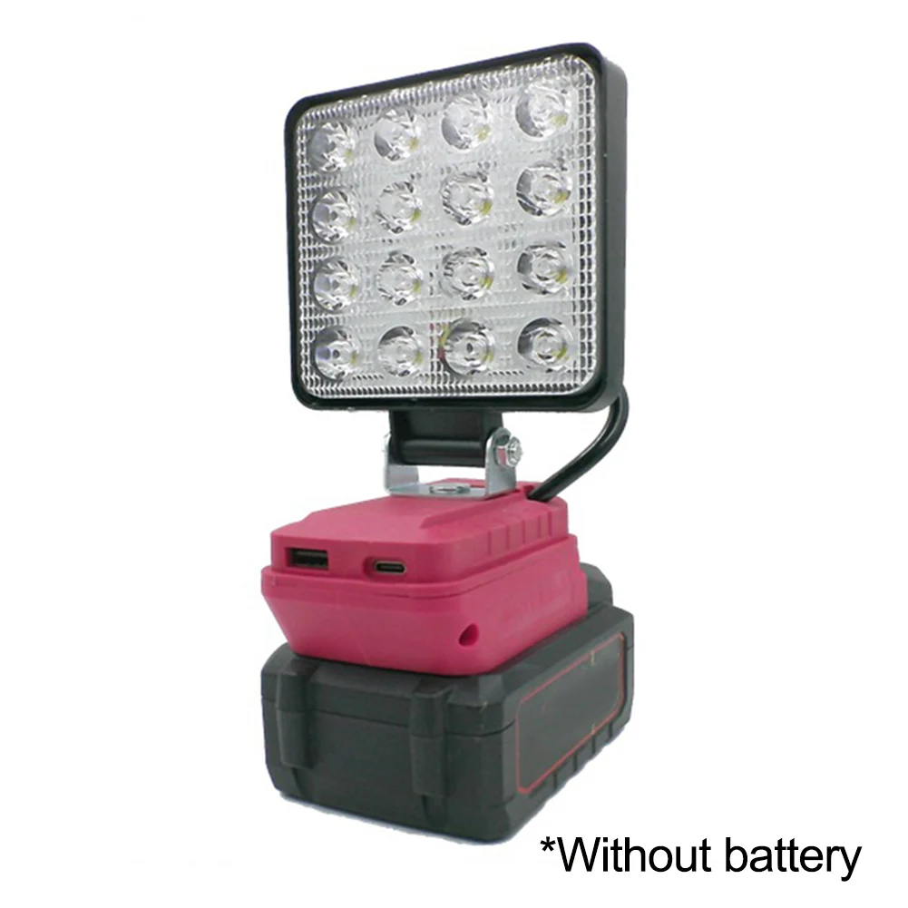 4-дюймовый беспроводной рабочий фонарь для DEVON, фонарик на батарейке, освещение на рабочем месте, детали уличного электроинструмента, аксессуары для портативных ламп