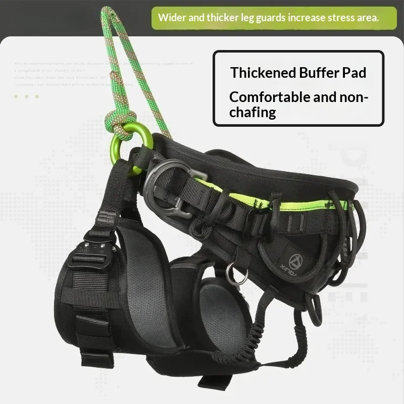 Half Body Sitting Waist Protection Safety Belt,Outdoor Rock Climbing Expansion Tree Climbing Training Comfortable Safety Belt
