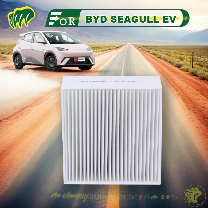 For BYD SEAGULL EV Car Cabin Air Conditioner Filter Auto Climate Control Gases Replace Accessories Replacement Filter