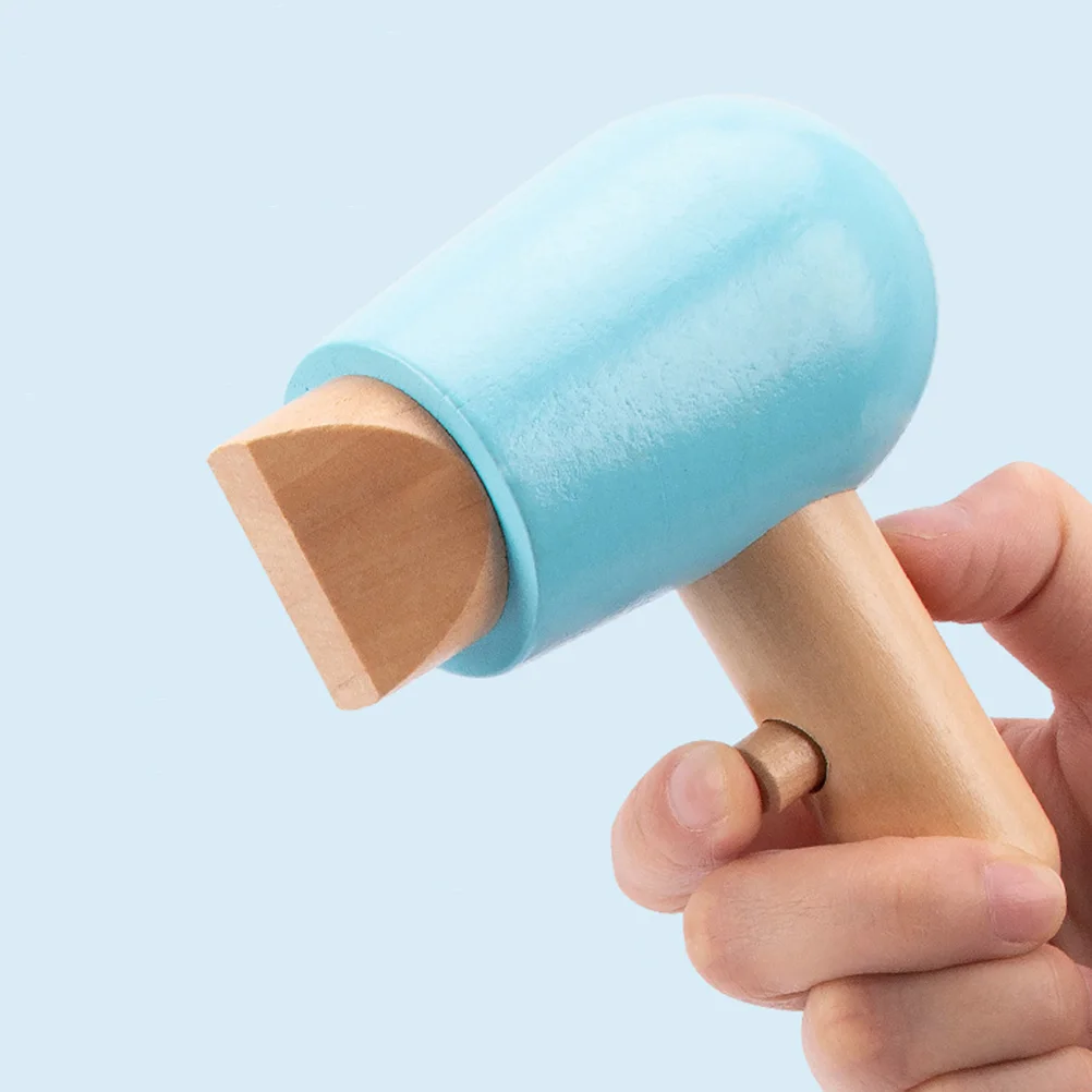 Barber Hair Cutting Toys Kids Wooden Playset Pretend Beauty Salon Stylist Kit For