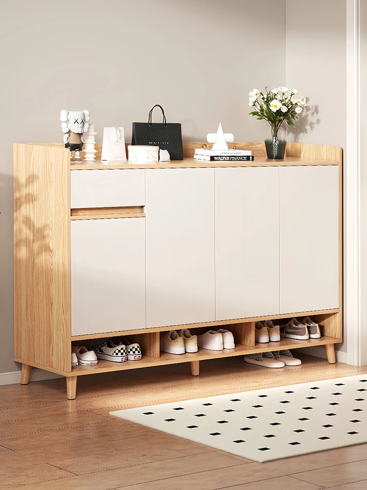 armoire-a-chaussures-a-noyau-en-bois-massif-porte-de-maison-nouvelle-entree-d'entree-balcon-armoire-de-rangement-simple-contre-le-mur-etagere-a-chaussures-2025